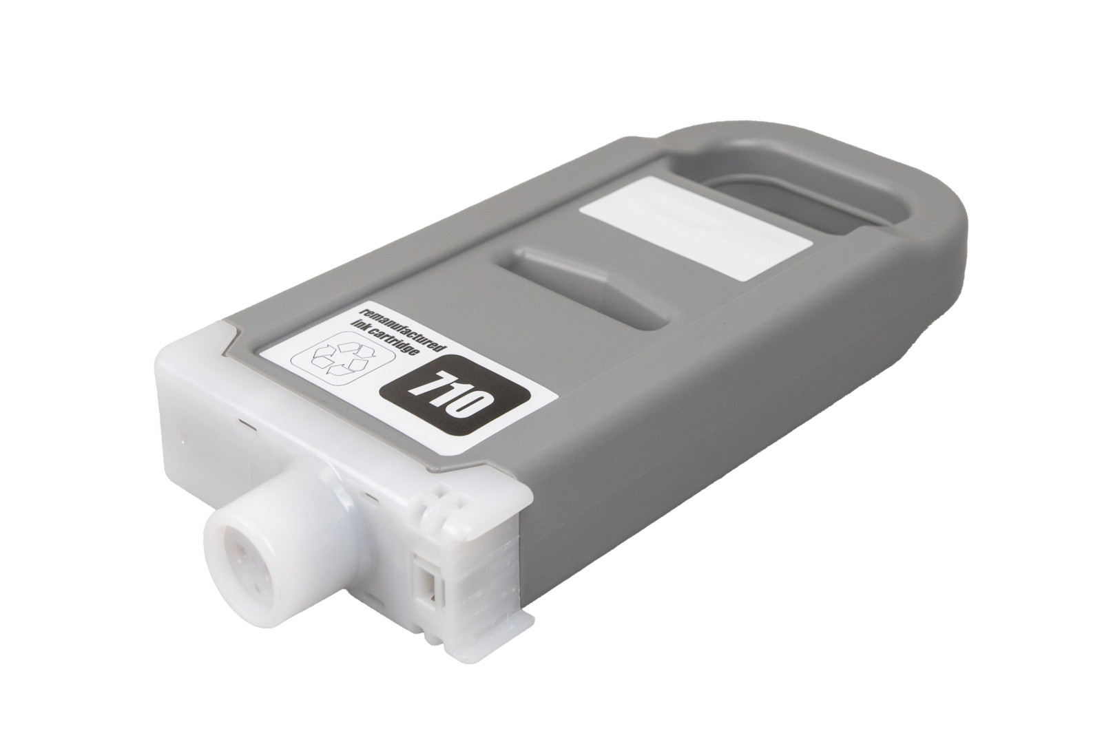 Felújított tintakazetta töltés 2354C001, PFI710BK, 700ml a Canon nyomtatók számára (BULK)