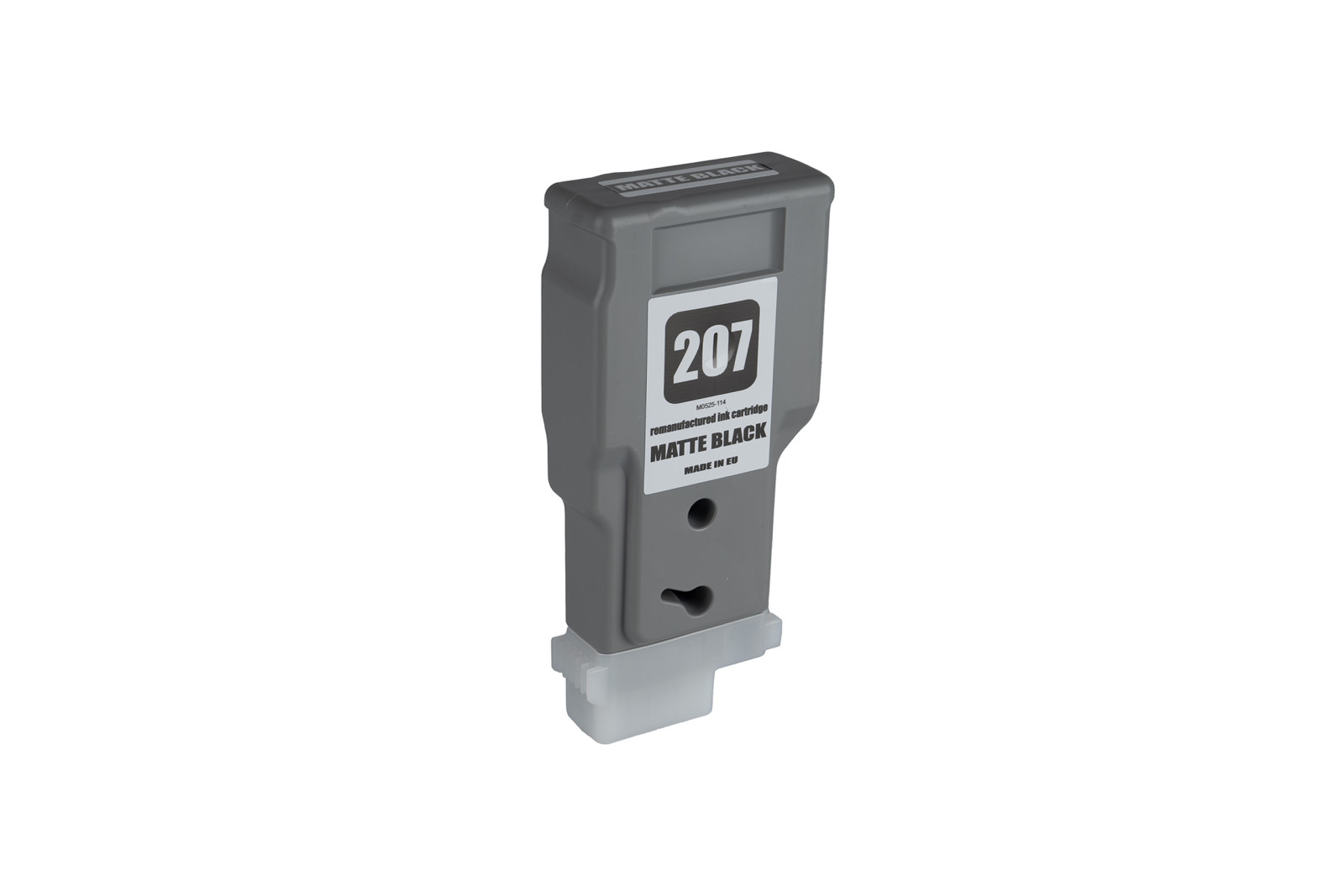 Felújított tintakazetta töltés 8788B001, PFI207MBK, 300ml a Canon nyomtatók számára (BULK), matte