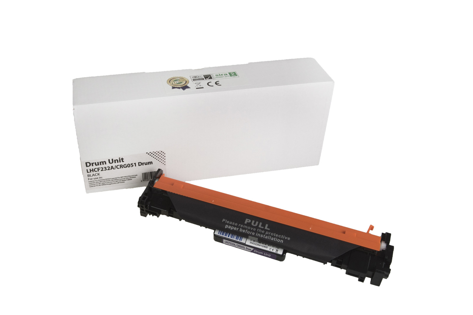 Kompatibilis optikai meghajtó CF232A, 32A, 2170C001 / CRG051, 23000 lap a HP nyomtatók számára (Orink white box)