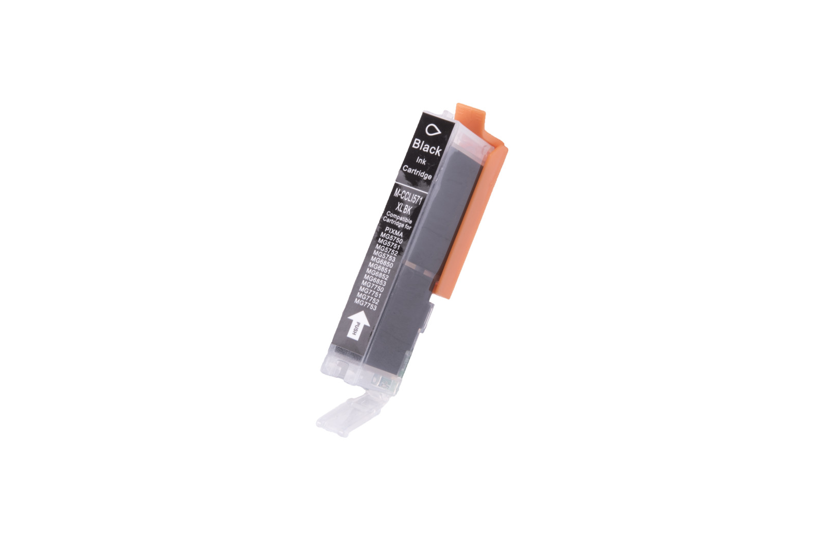 Kompatibilis tintakazetta töltés 0331C001, CLI571BKXL, 13ml a Canon nyomtatók számára (BULK)
