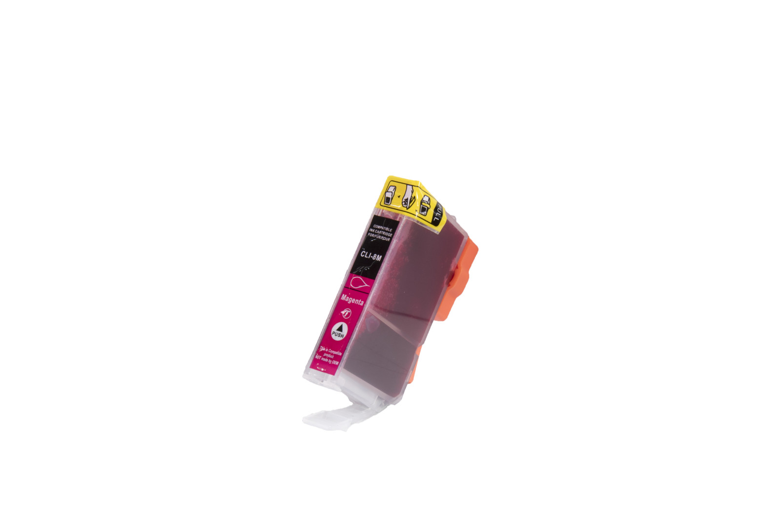 Kompatibilis tintakazetta töltés 0622B001, CLI8M, 14ml a Canon nyomtatók számára (BULK)