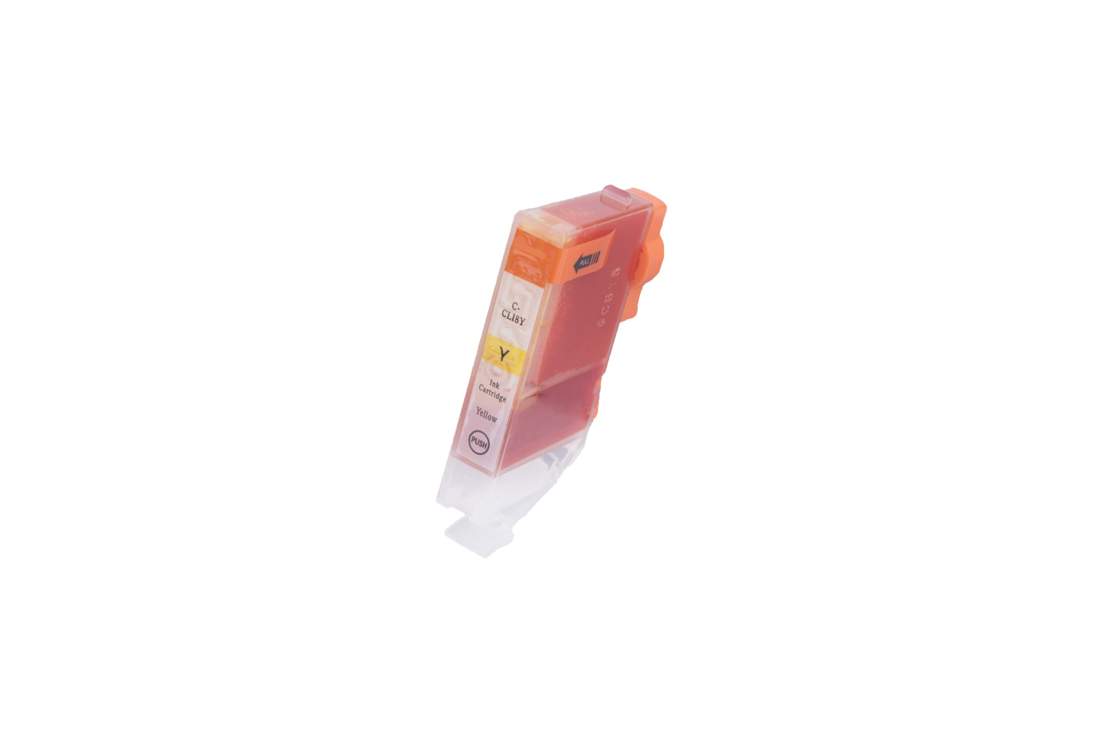 Kompatibilis tintakazetta töltés 0623B001, CLI8Y, 14ml a Canon nyomtatók számára (ORINK BULK)