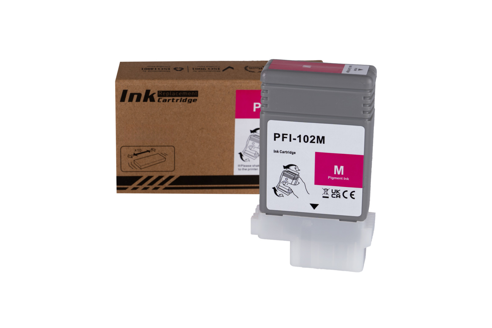 Kompatibilis tintakazetta töltés 0897B001, PFI102M, 130ml a Canon nyomtatók számára (ORINK BULK)