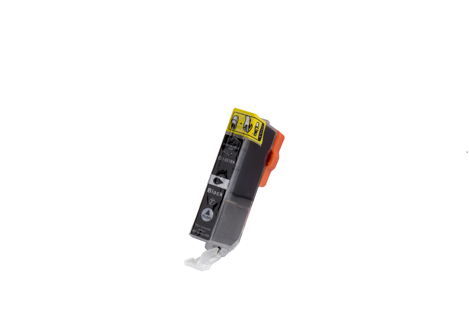 Kompatibilis tintakazetta töltés 2933B001, CLI521BK, 11ml a Canon nyomtatók számára (BULK)