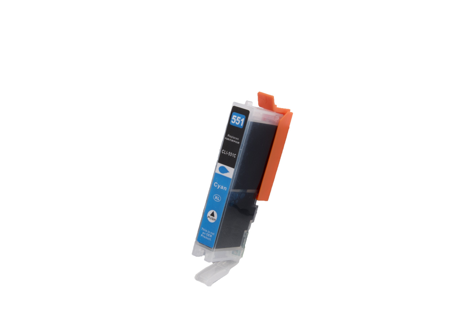 Kompatibilis tintakazetta töltés 6444B001, CLI551CXL, 12ml a Canon nyomtatók számára (BULK)