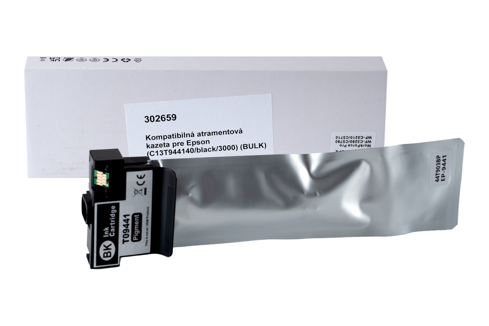 Kompatibilis tintakazetta töltés C13T944140, T9441, 3000 lap a Epson nyomtatók számára (BULK)