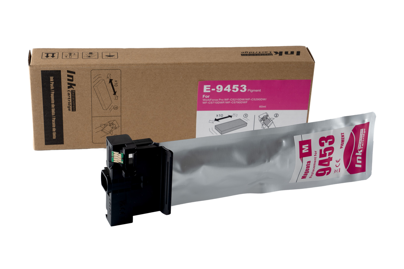 Kompatibilis tintakazetta töltés C13T945340, T9453, 60ml a Epson nyomtatók számára (ORINK BULK)