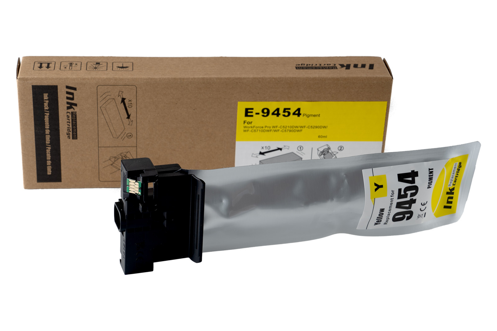 Kompatibilis tintakazetta töltés C13T945440, T9454, 60ml a Epson nyomtatók számára (ORINK BULK)