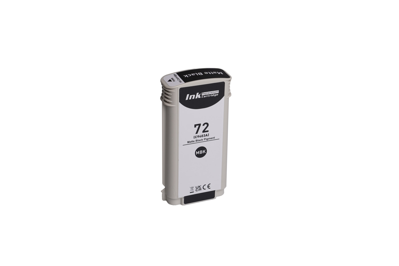 Kompatibilis tintakazetta töltés C9403A, no.72, 130ml a HP nyomtatók számára (ORINK BULK), matte