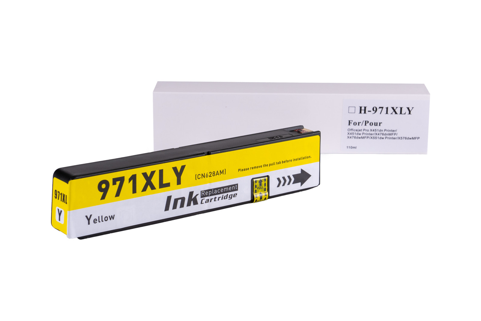 Kompatibilis tintakazetta töltés CN628AE, no.971XL, 110ml a HP nyomtatók számára (ORINK BULK)