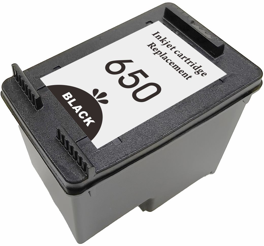 Kompatibilis tintakazetta töltés CZ101AE#302, no.650XL BK, 1300str. (yield), 24ml a HP nyomtatók számára (BULK)