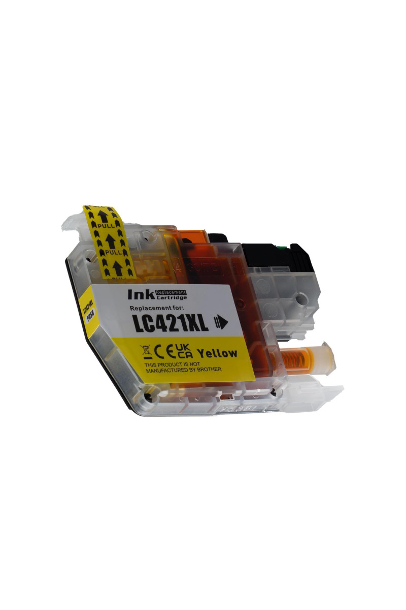 Kompatibilis tintakazetta töltés LC421XLY, 10ml a Brother nyomtatók számára (ORINK BULK)