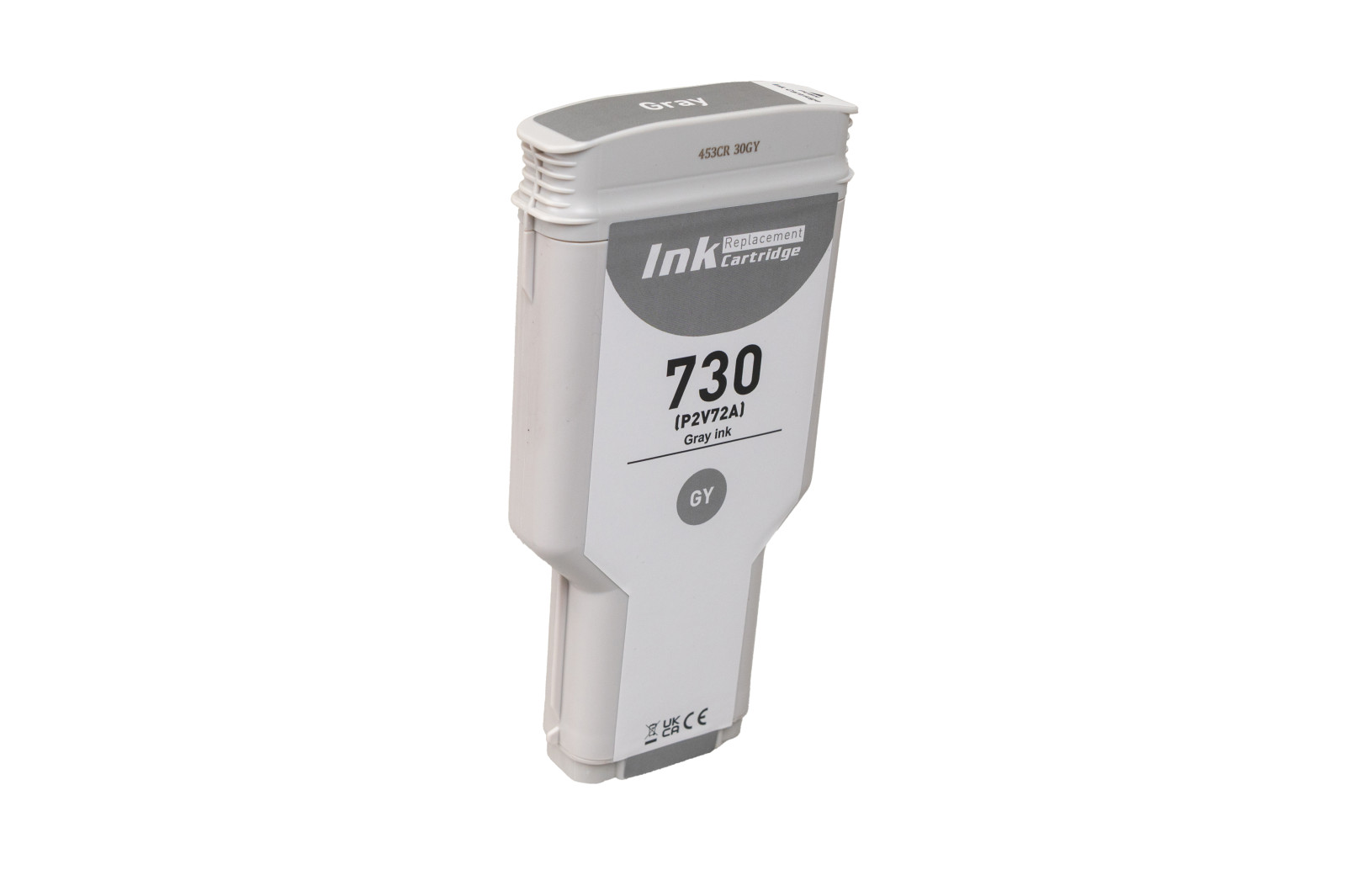 Kompatibilis tintakazetta töltés P2V72A, no.730 GY, 300ml a HP nyomtatók számára (ORINK BULK)
