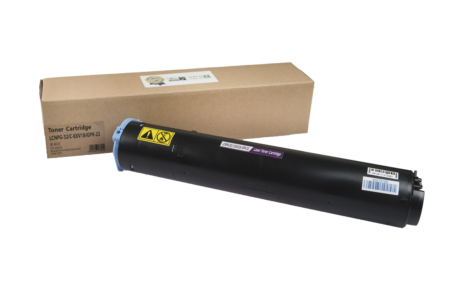 Kompatibilis tonerkazetta töltés 0386B002, C-EXV18 a Canon nyomtatók számára (ORINK)