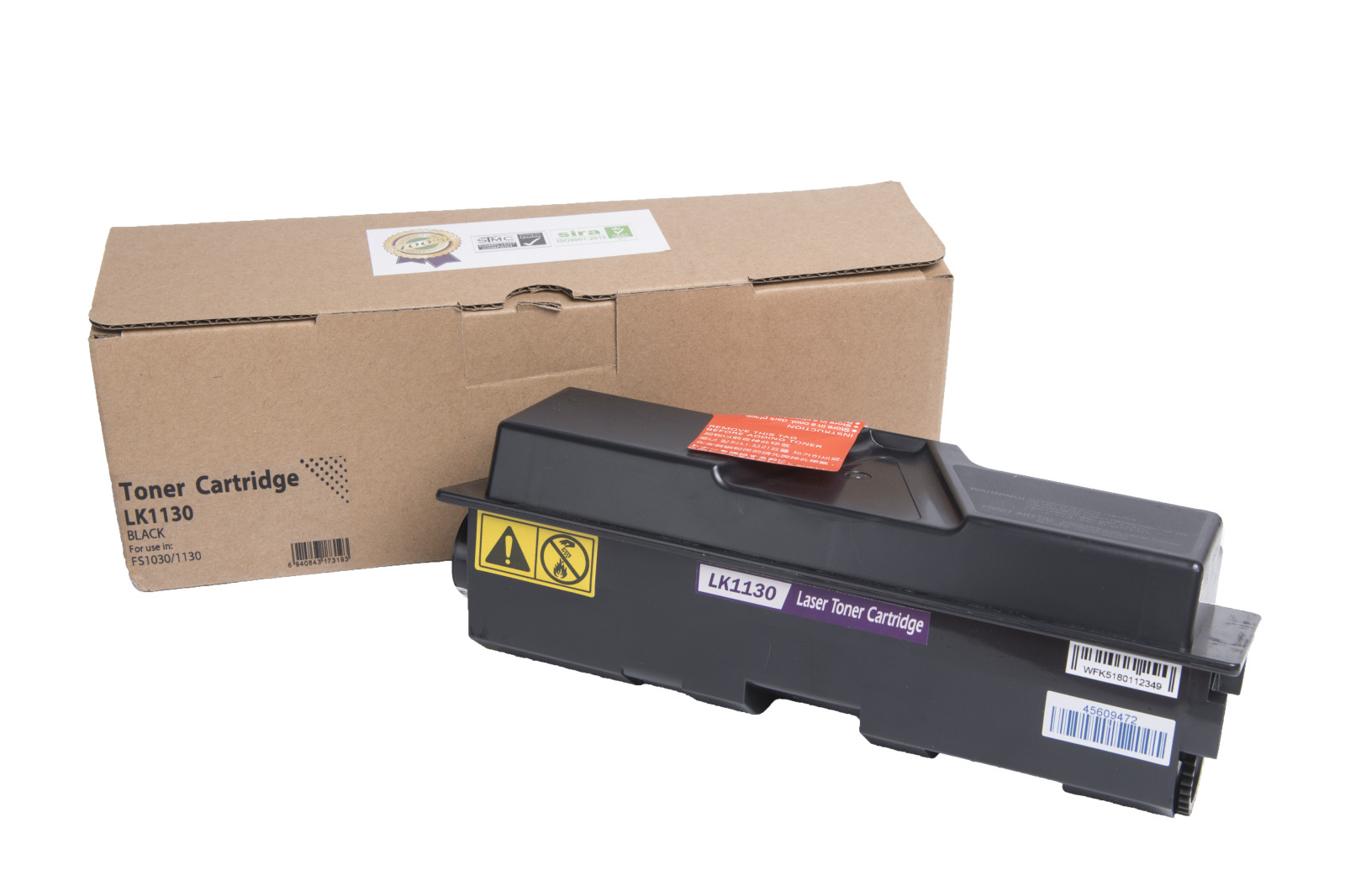 Kompatibilis tonerkazetta töltés 0T2MJ0NL, TK1130, 3000 lap a Kyocera nyomtatók számára (Orink white box)
