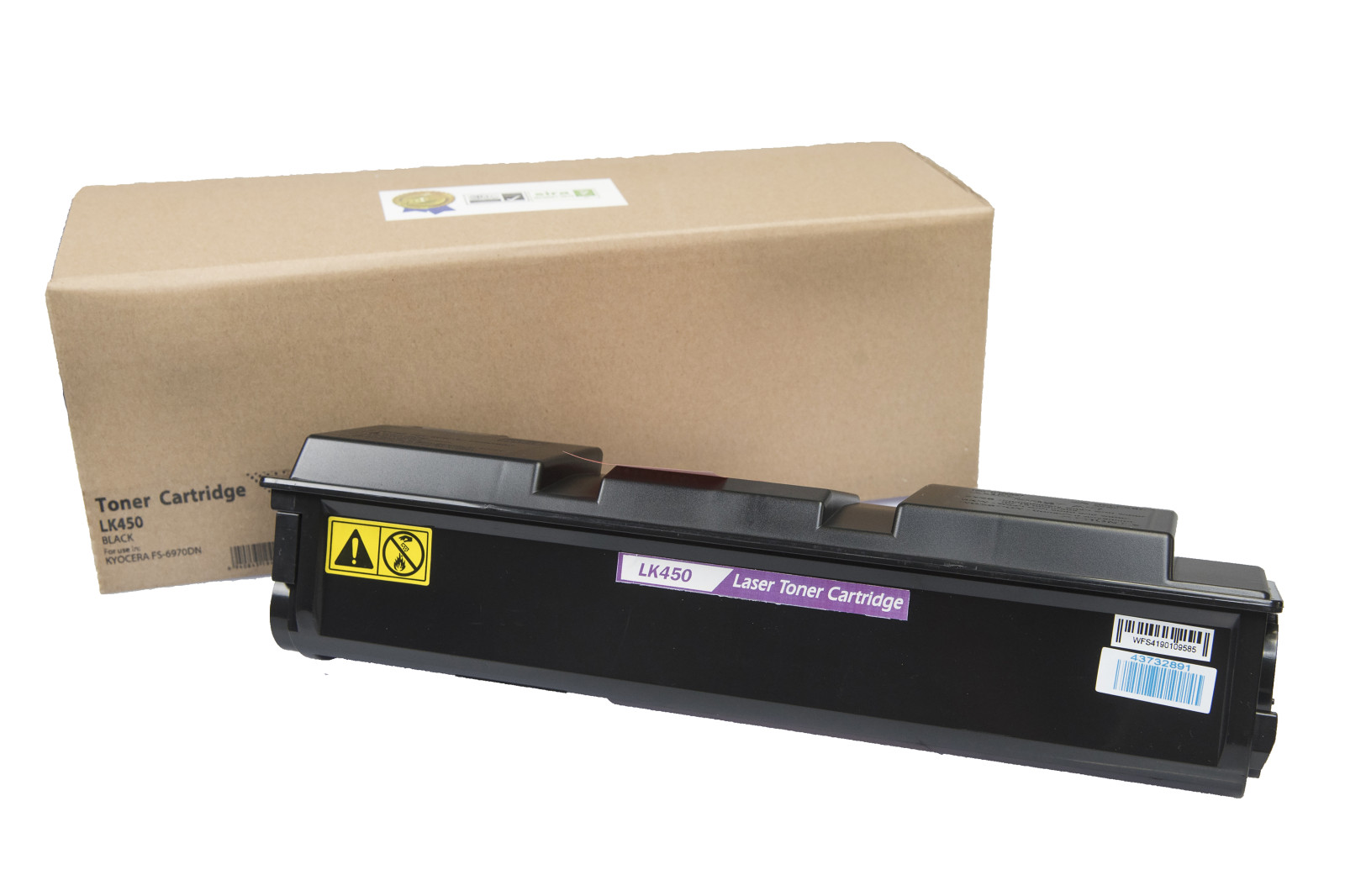 Kompatibilis tonerkazetta töltés 1T02J50EU0, TK450, 15000 lap a Kyocera nyomtatók számára (Orink white box)