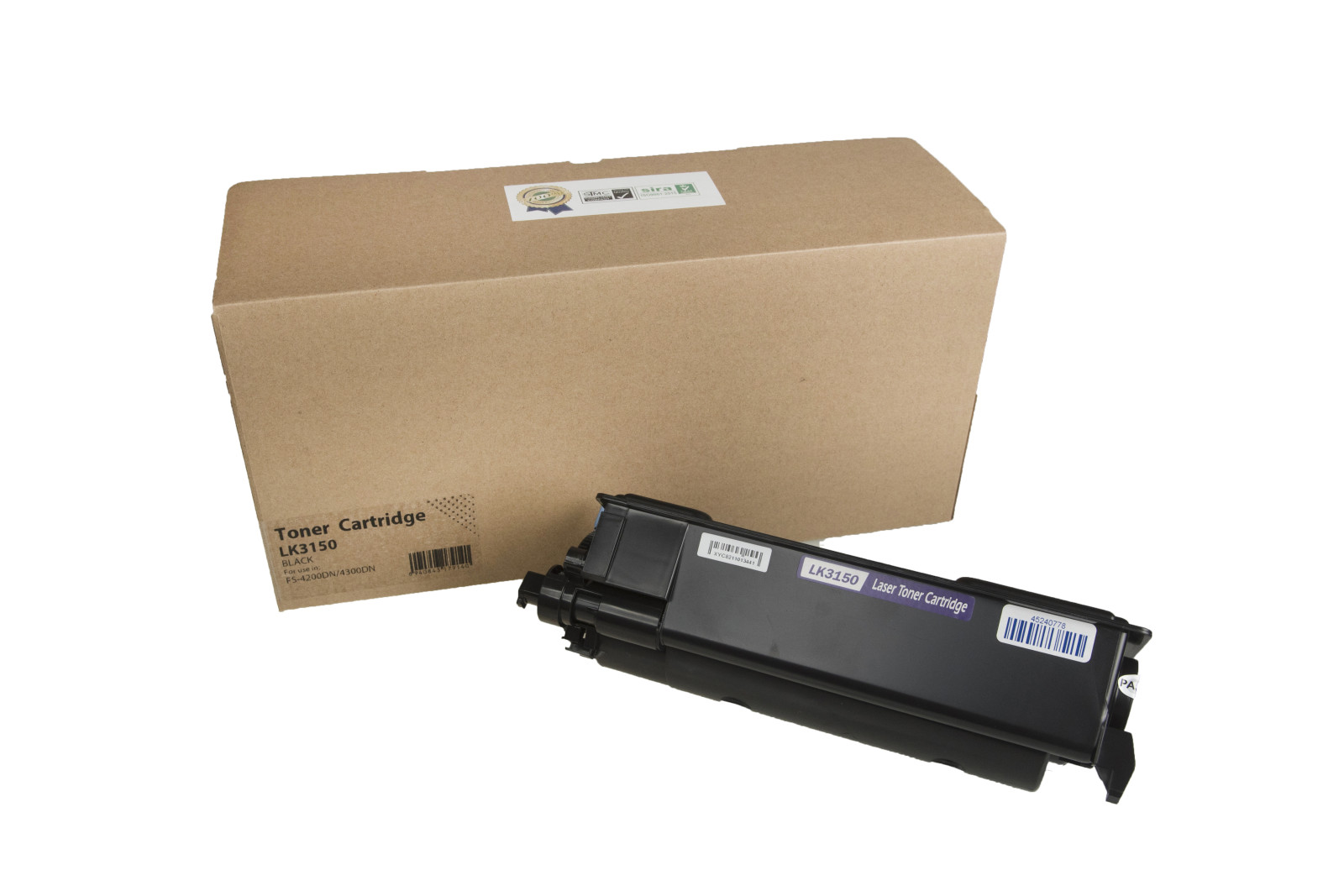 Kompatibilis tonerkazetta töltés 1T02NX0NL0, TK3150, 14500 lap a Kyocera nyomtatók számára (Orink white box)