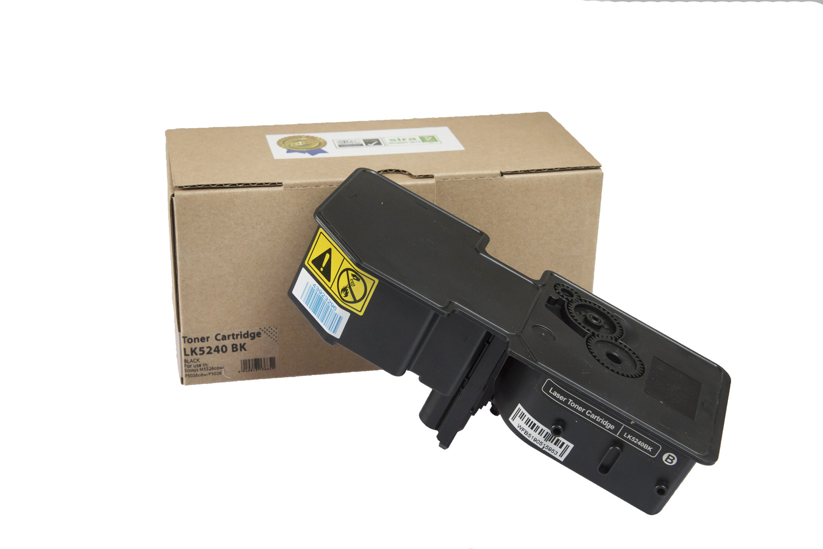 Kompatibilis tonerkazetta töltés 1T02R70NL0, TK5240BK, 4000 lap a Kyocera nyomtatók számára (Orink White Box)