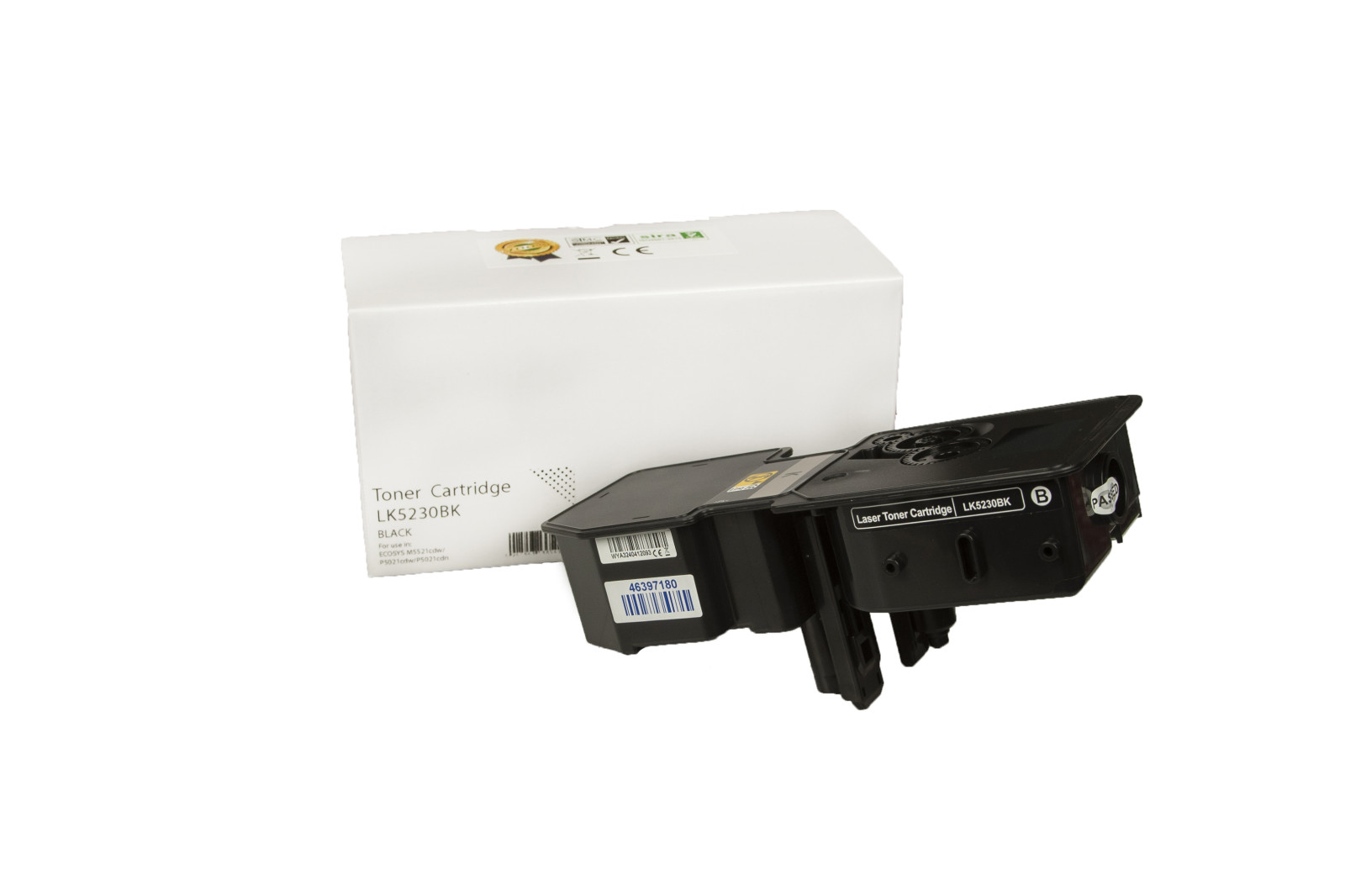 Kompatibilis tonerkazetta töltés 1T02R90NL0, TK5230K, 2600 lap a Kyocera nyomtatók számára (Orink white box)