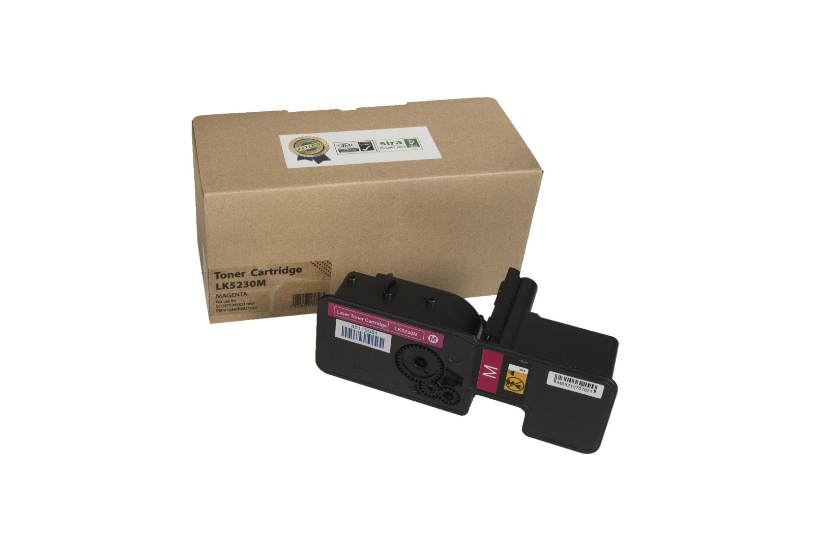 Kompatibilis tonerkazetta töltés 1T02R9BNL0, TK5230M, 2200 lap a Kyocera nyomtatók számára (Orink white box)