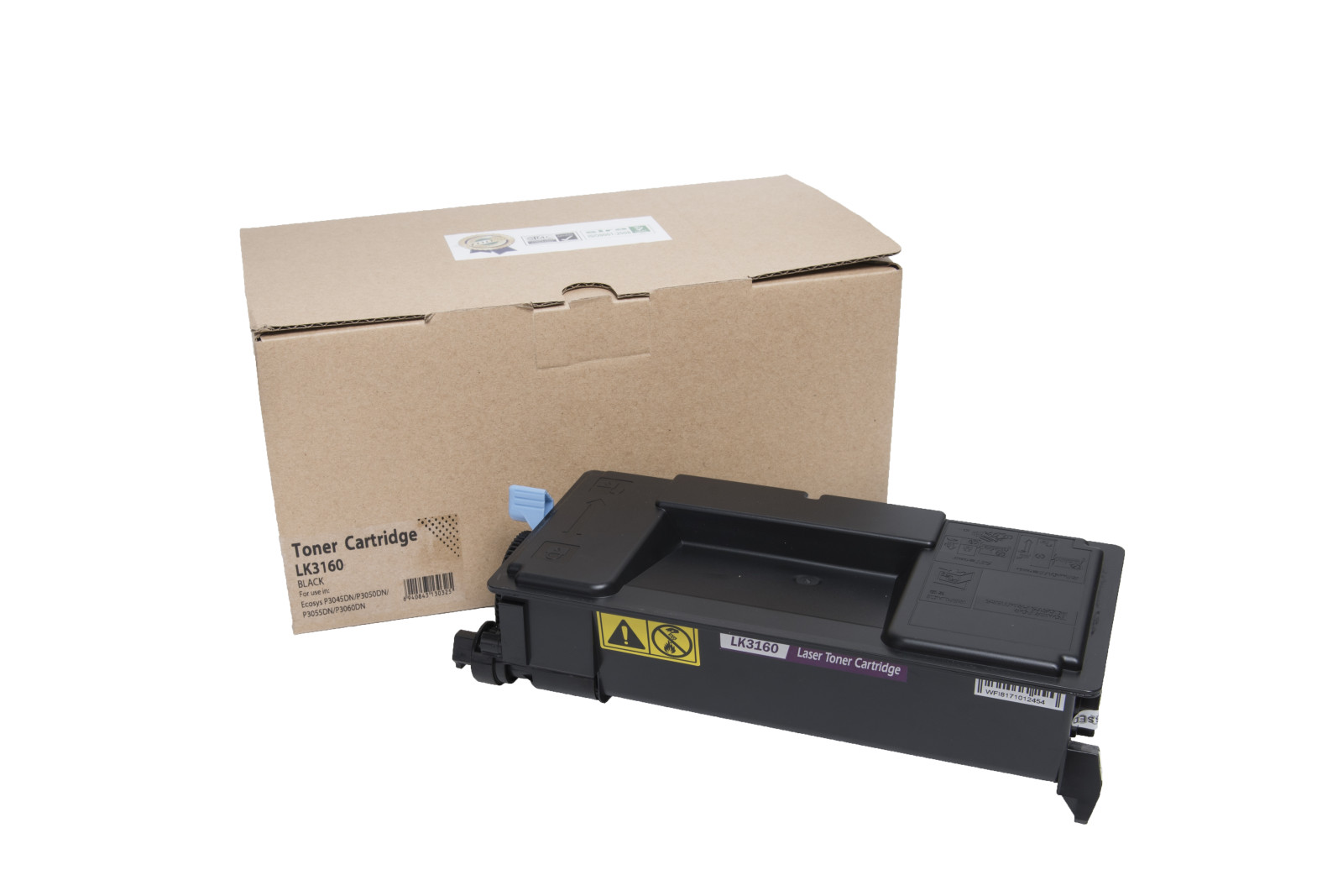 Kompatibilis tonerkazetta töltés 1T02T90NL0, TK3160, 12500 lap a Kyocera nyomtatók számára (Orink white box)