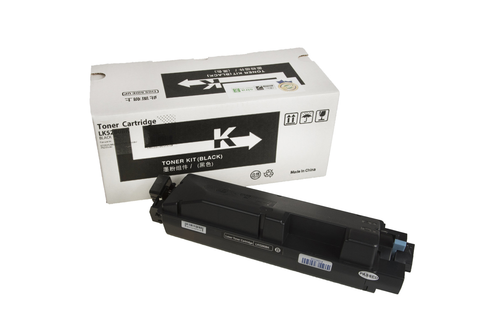 Kompatibilis tonerkazetta töltés 1T02TW0NL0, TK5280K, 13000 lap a Kyocera nyomtatók számára (Orink white box)