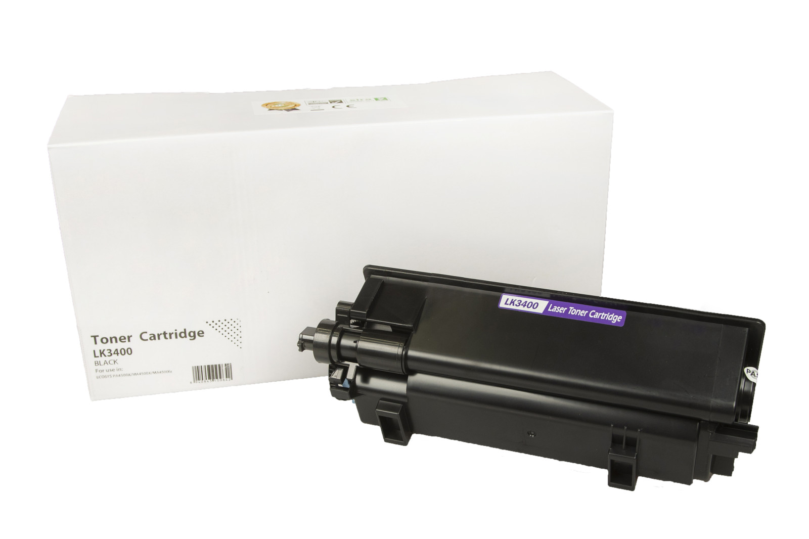 Kompatibilis tonerkazetta töltés 1T0C0Y0NL0, TK3400, 12500 lap a Kyocera Mita nyomtatók számára (Orink white box)