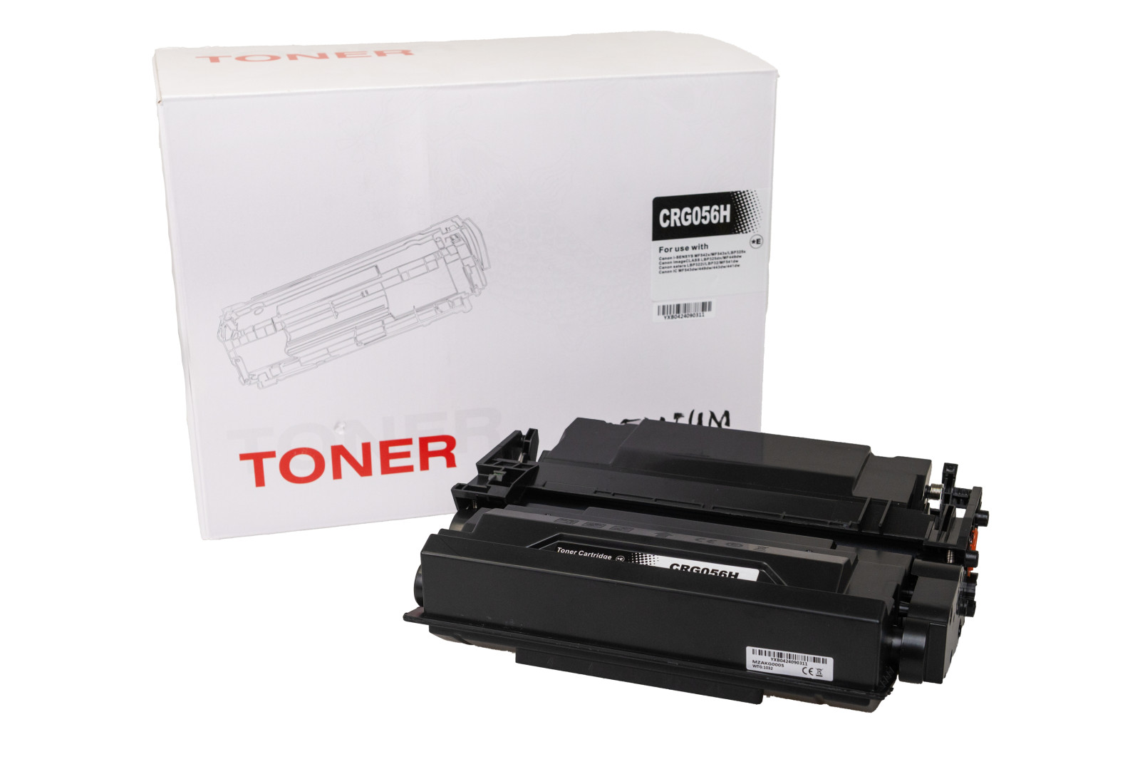 Kompatibilis tonerkazetta töltés 3008C002, CRG056H, 21000 lap a Canon nyomtatók számára