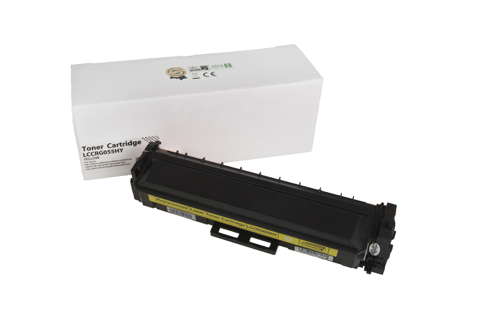 Kompatibilis tonerkazetta töltés 3017C002, CRG055HY, 5900 lap a Canon nyomtatók számára (Orink white box)