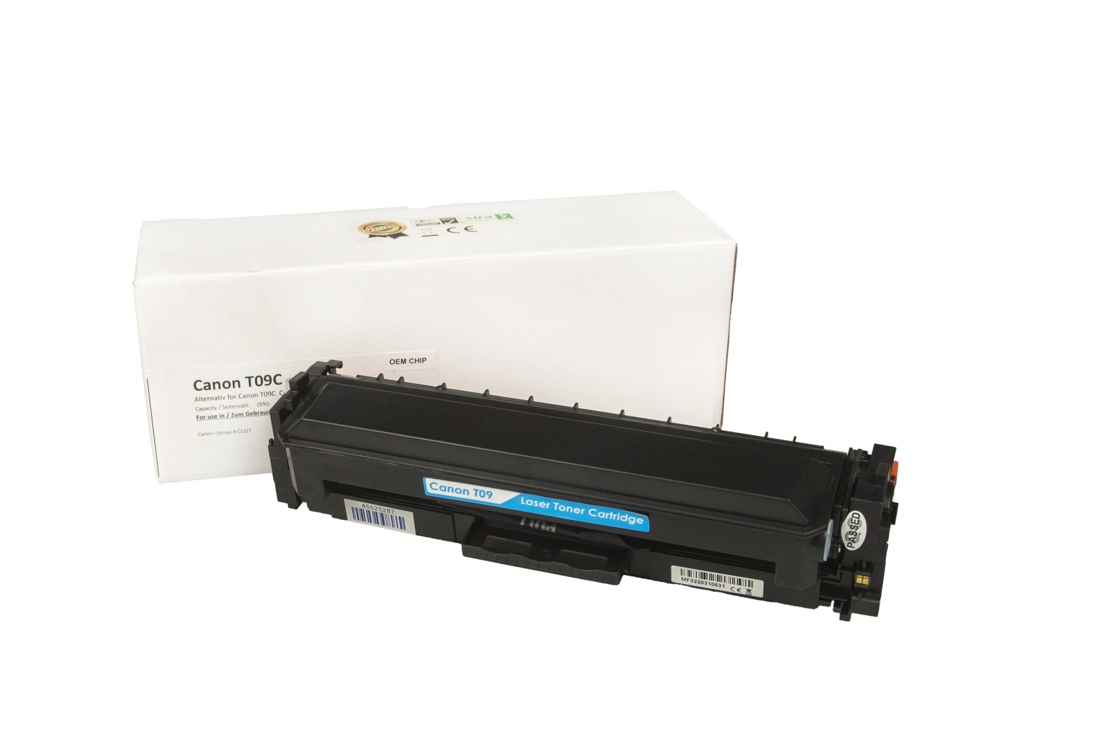 Kompatibilis tonerkazetta töltés 3019C006, T09, OEM CHIP, 5900 lap a Canon nyomtatók számára
