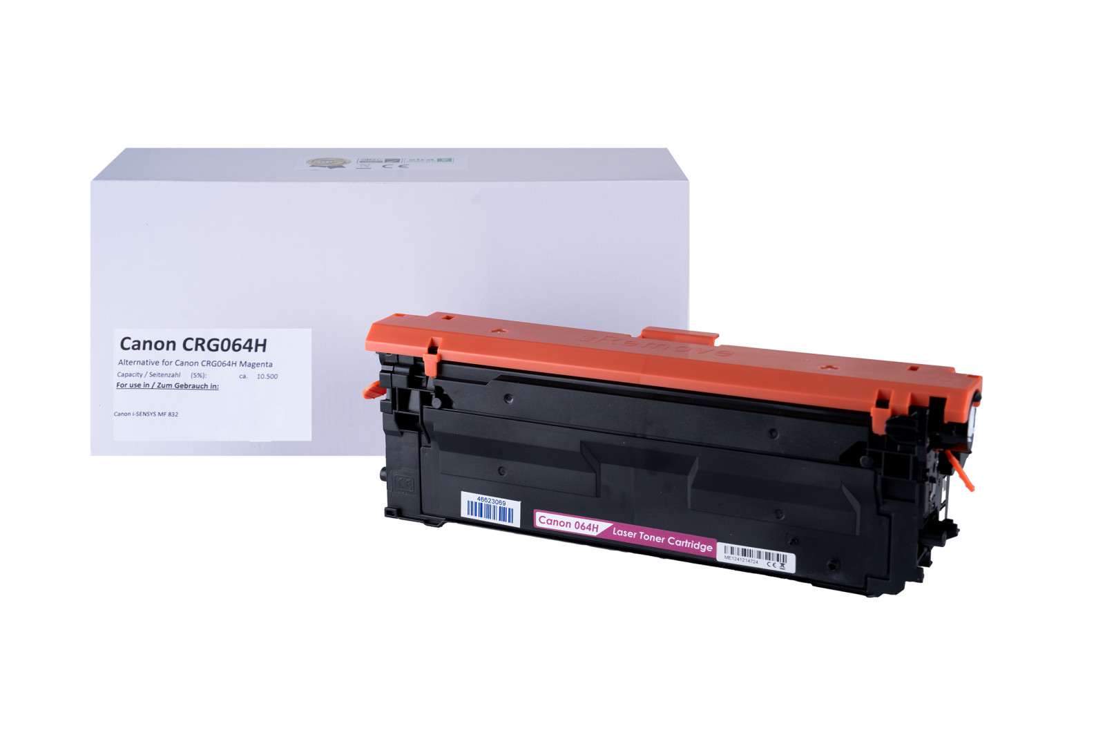 Kompatibilis tonerkazetta töltés 4934C001, CRG064HM, OEM CHIP, 10500 lap a Canon nyomtatók számára