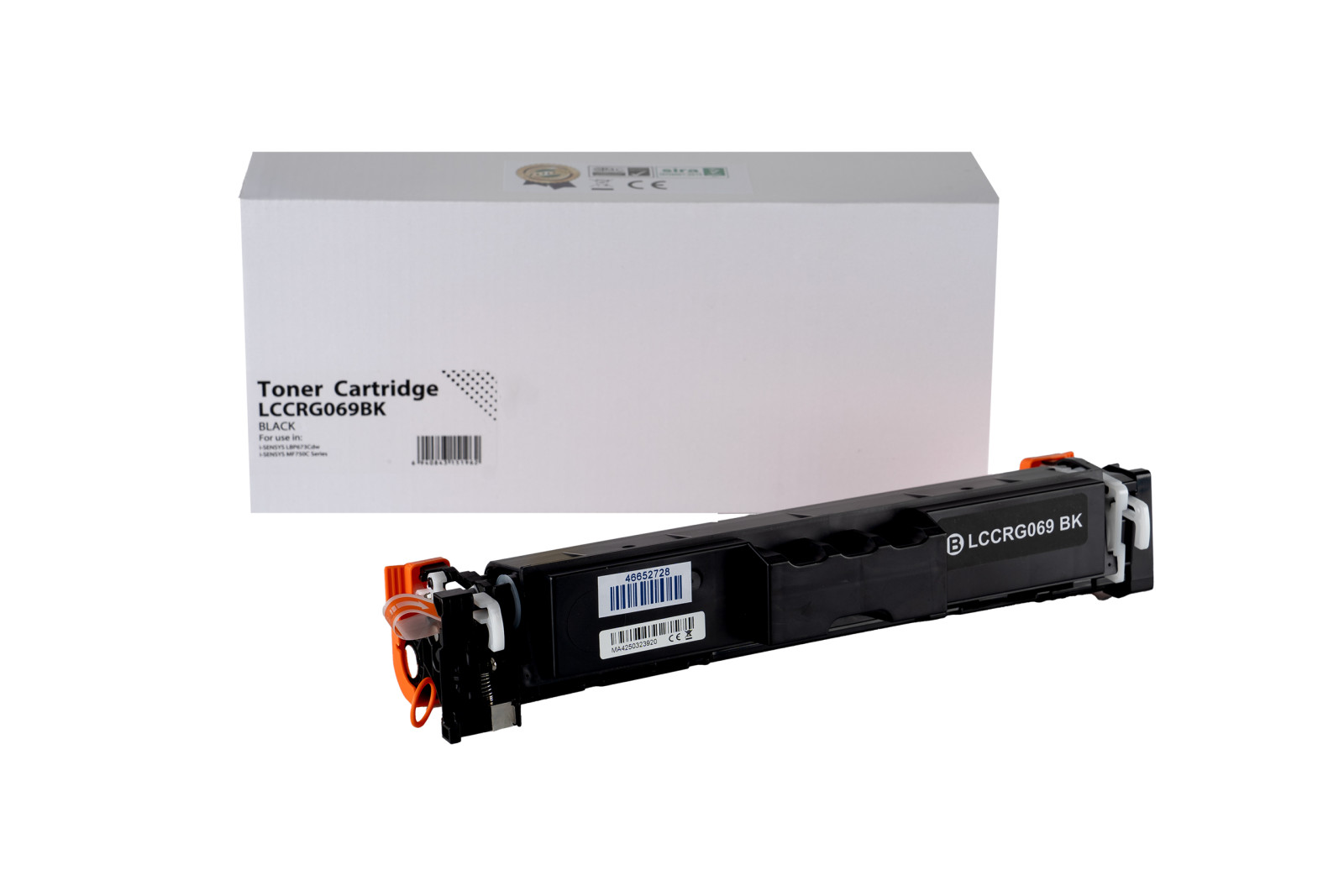 Kompatibilis tonerkazetta töltés 5094C002, CRG069BK, OEM CHIP, 2100 lap a Canon nyomtatók számára