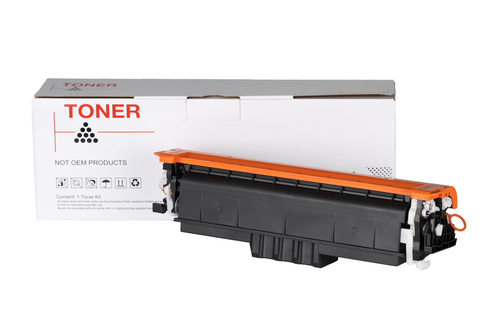 Kompatibilis tonerkazetta töltés 5095C006, T12 Y, 5300 lap a Canon nyomtatók számára (ORINK white box)