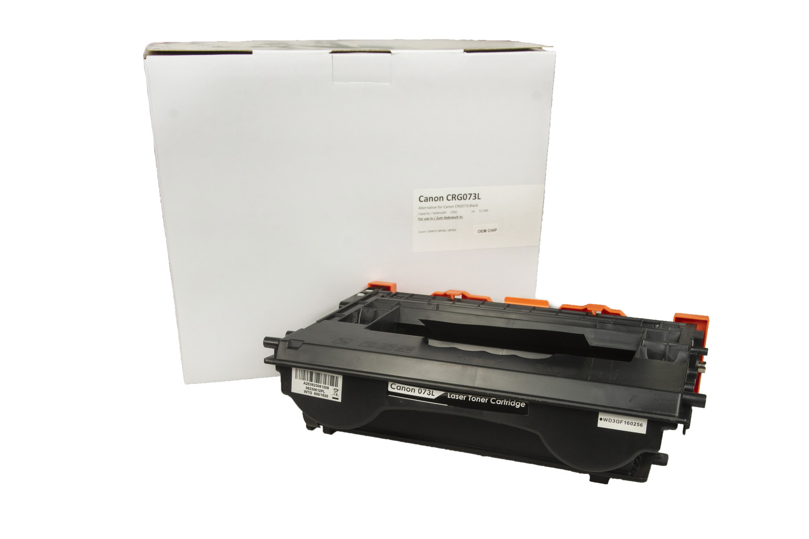 Kompatibilis tonerkazetta töltés 5723C001, CRG073L, OEM CHIP, 11500 lap a Canon nyomtatók számára