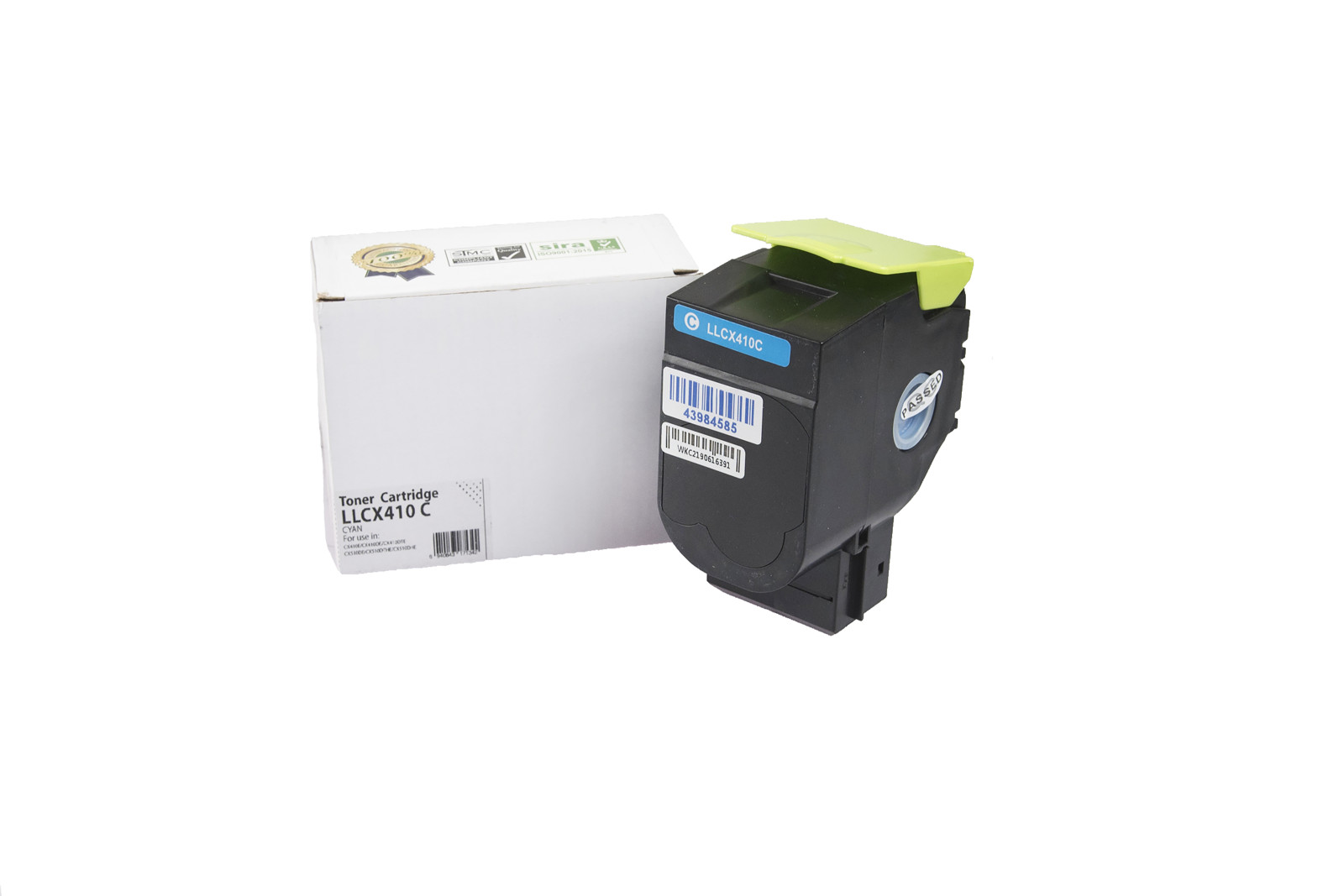 Kompatibilis tonerkazetta töltés 80C2SC0, 802SC, 2000 lap a Lexmark nyomtatók számára (Orink white box)