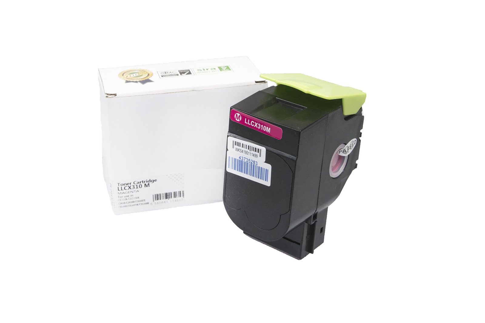 Kompatibilis tonerkazetta töltés 80C2SM0, 802SM, 2000 lap a Lexmark nyomtatók számára (Orink white box)