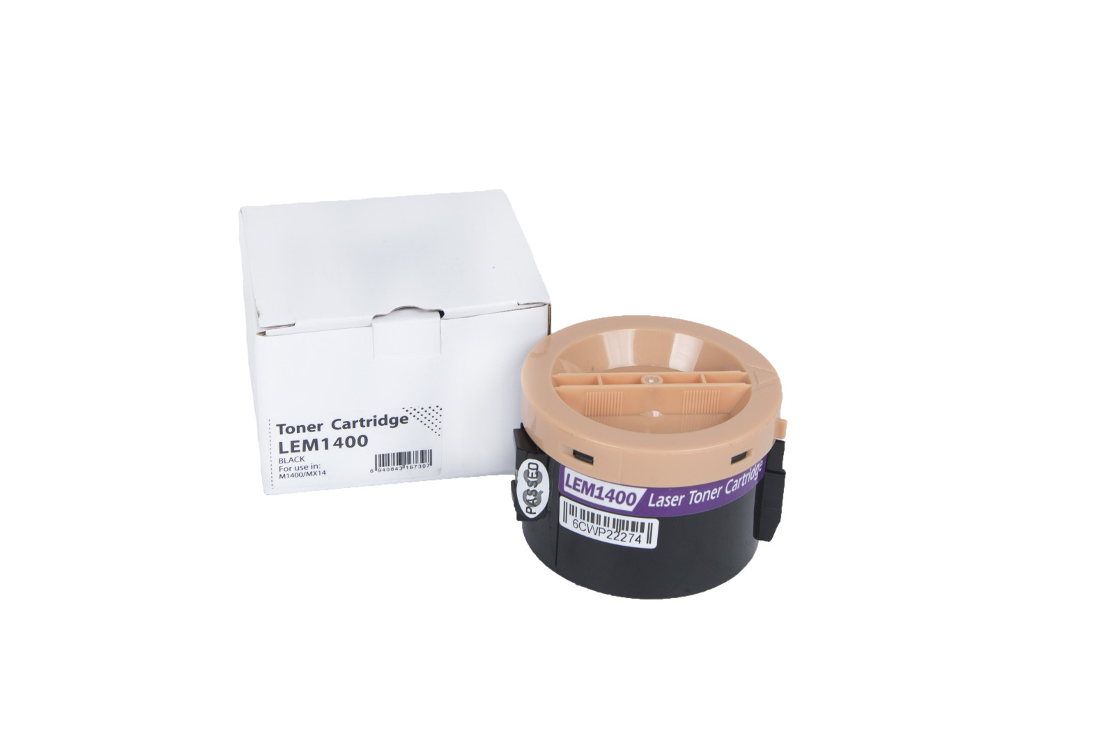 Kompatibilis tonerkazetta töltés C13S050650, M1400, 2200 lap a Epson nyomtatók számára (Orink white box)