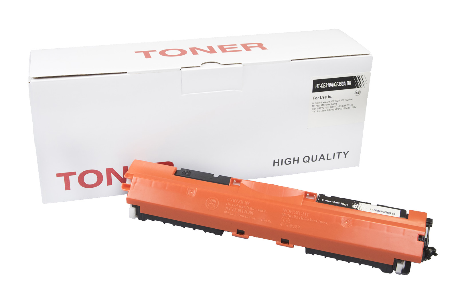 Kompatibilis tonerkazetta töltés CE310A, 126A, CF350A, 130A, 4370B002, CRG729, 1200 lap a HP nyomtatók számára