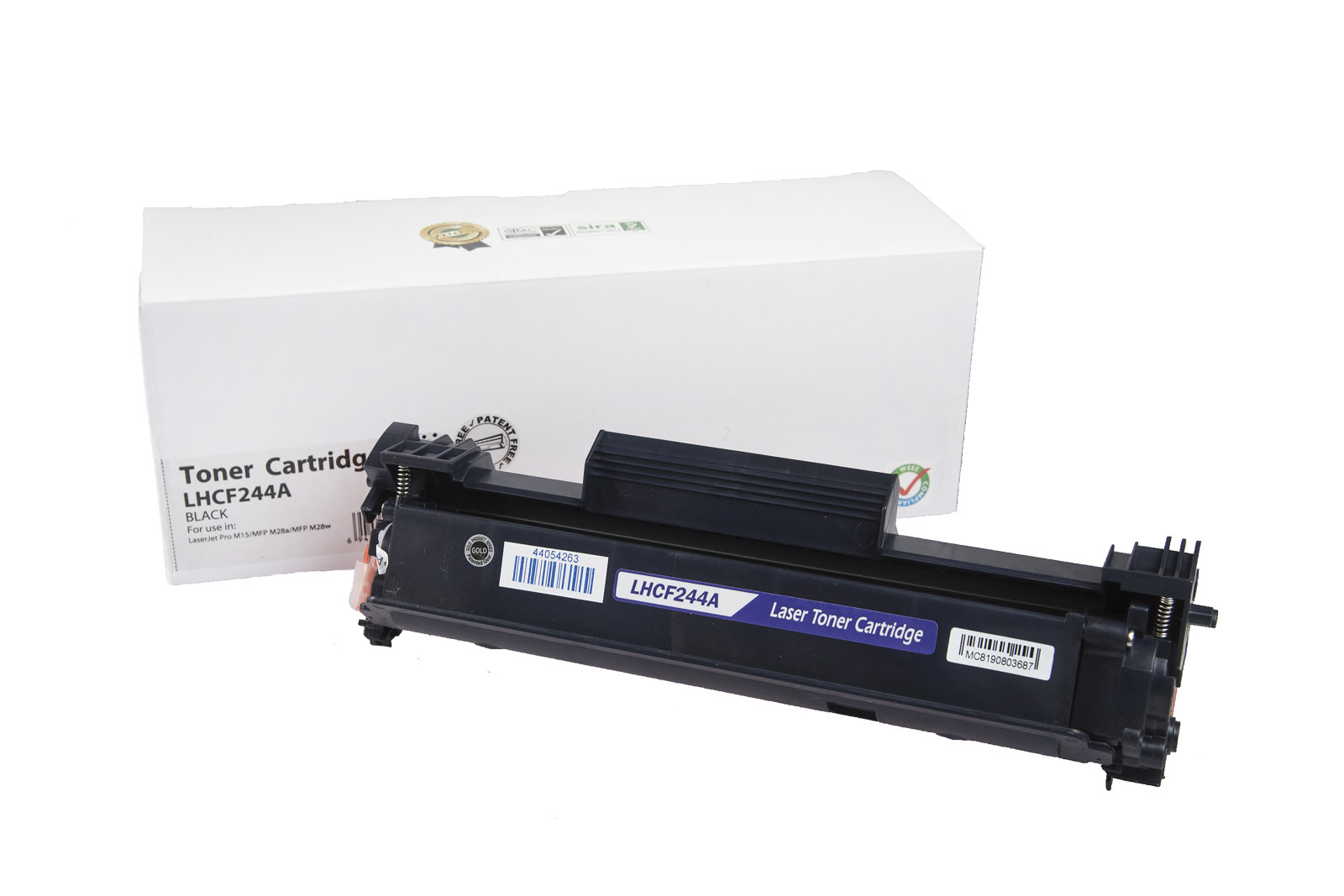 Kompatibilis tonerkazetta töltés CF244A, 44A, 1000 lap a HP nyomtatók számára (Orink white box)