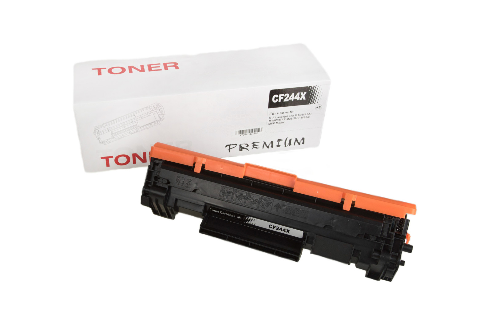 Kompatibilis tonerkazetta töltés CF244A, 44A, CF244X, 2000 lap a HP nyomtatók számára