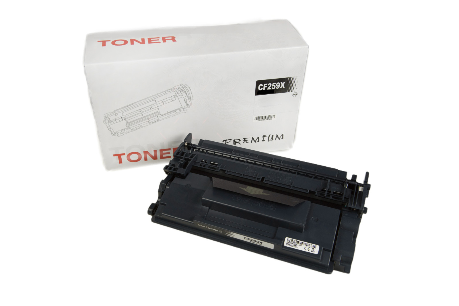 Kompatibilis tonerkazetta töltés CF259X, 59X, 10000 lap a HP nyomtatók számára
