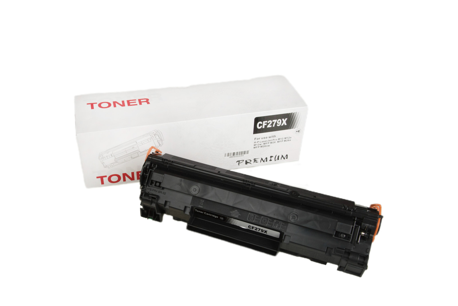 Kompatibilis tonerkazetta töltés CF279X, 79X, 2000 lap a HP nyomtatók számára