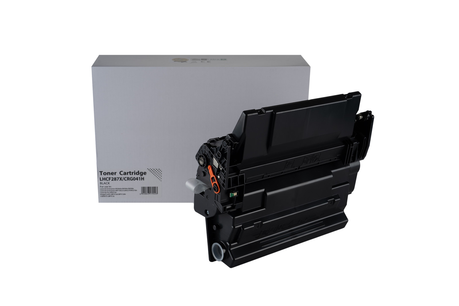 Kompatibilis tonerkazetta töltés CF287X, 87X, 0453C002, CRG041H, 18000 lap a HP nyomtatók számára (Orink white box)