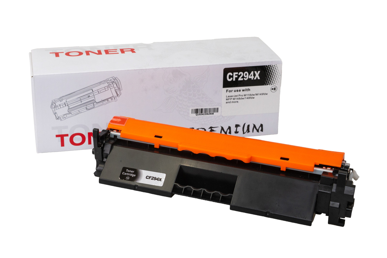 Kompatibilis tonerkazetta töltés CF294X, 94X, 2800 lap a HP nyomtatók számára