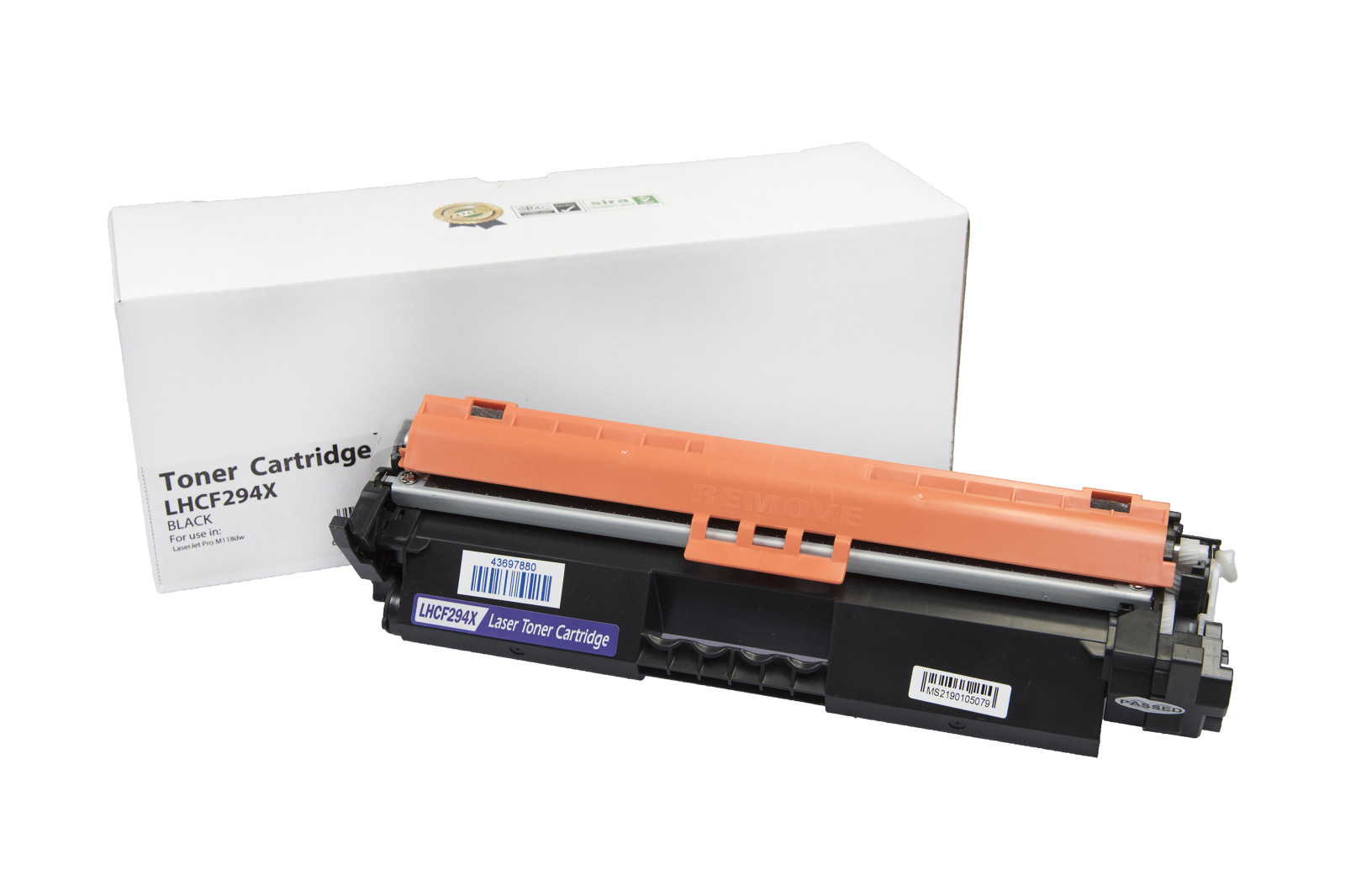 Kompatibilis tonerkazetta töltés CF294X, 94X, 2800 lap a HP nyomtatók számára (Orink white box)