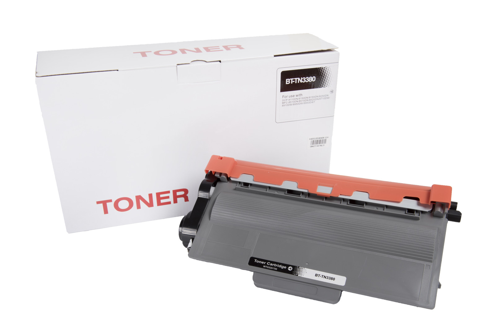 Kompatibilis tonerkazetta töltés TN3380, TN3385, TN750, TN3340, TN3350, 8000 lap a Brother nyomtatók számára
