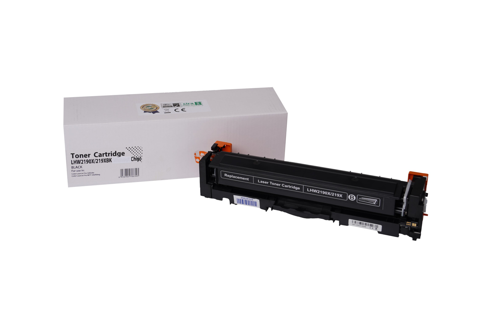 Kompatibilis tonerkazetta töltés W2190X, 219X, 3200 lap a HP nyomtatók számára (Orink white box)