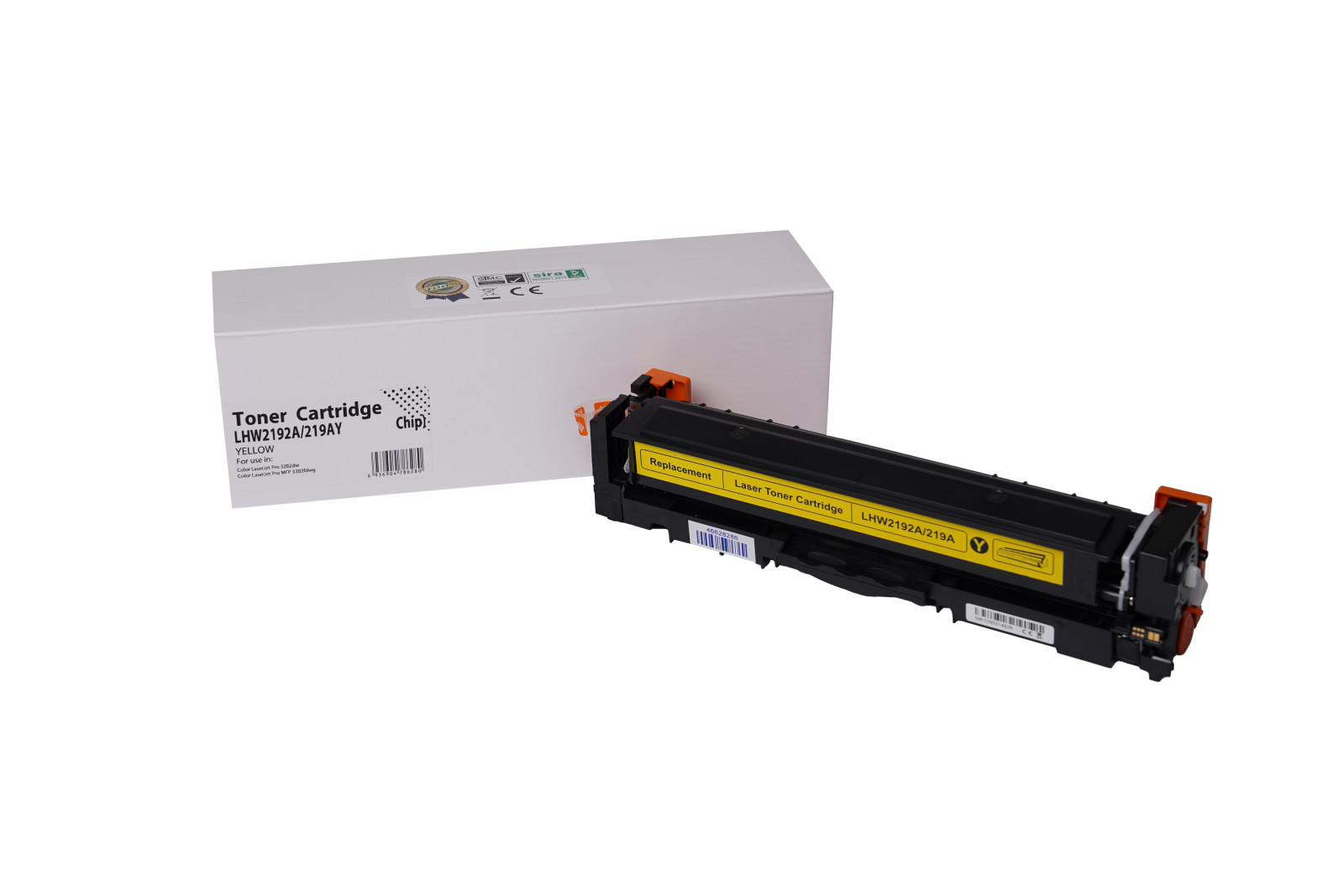 Kompatibilis tonerkazetta töltés W2192A, 219A, 1200 lap a HP nyomtatók számára (Orink white box)