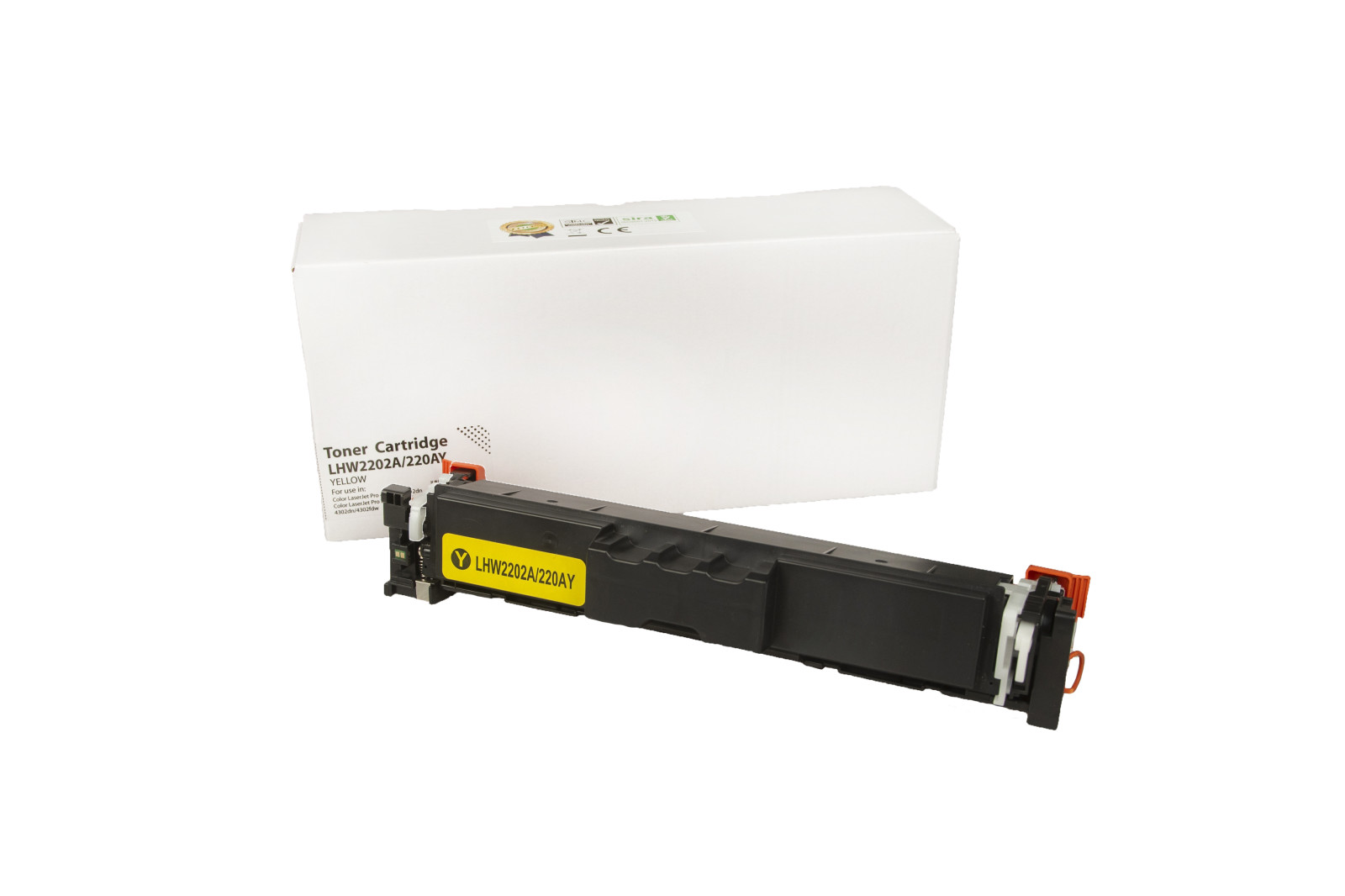 Kompatibilis tonerkazetta töltés W2202A, 220A, 1800 lap a HP nyomtatók számára (Orink white box)