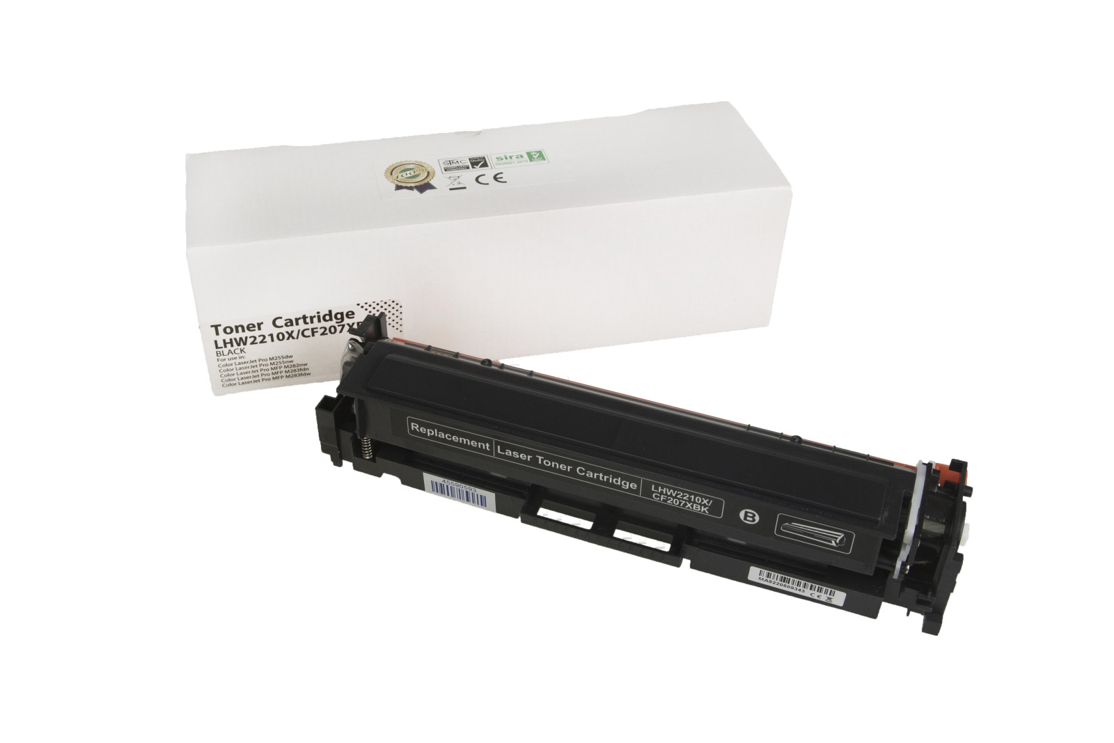 Kompatibilis tonerkazetta töltés W2210X, 207X, 3150 lap a HP nyomtatók számára (Orink white box)